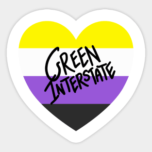 GI Non-Binary Pride Sticker